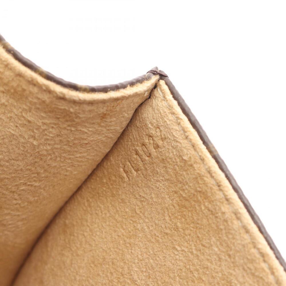 LOUIS VUITTON Authentic Brown Monogram Leather Pochette Fanny Pack - Picture 5 of 8